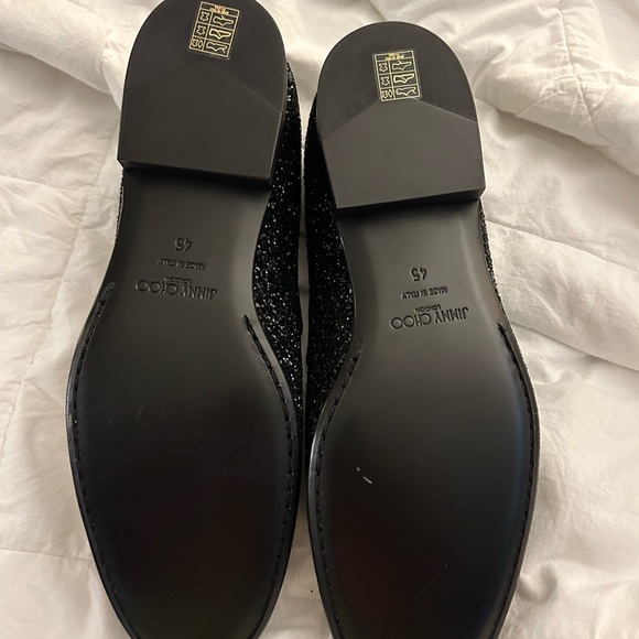 Men’s Jimmy Choo black sequent slip/on loafers size 11.5 NEW - Picture 5 of 7